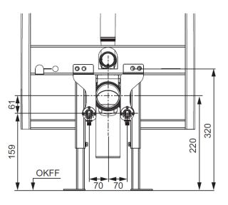TECE Монтажный комплект Octa 9880056